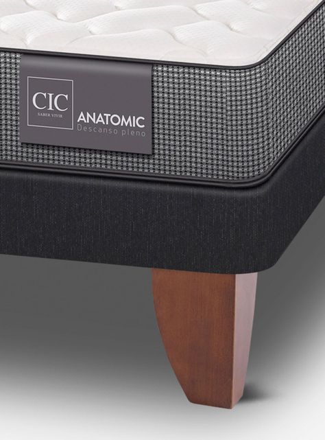 Cama Europea Anatomic King + Almohadas-2