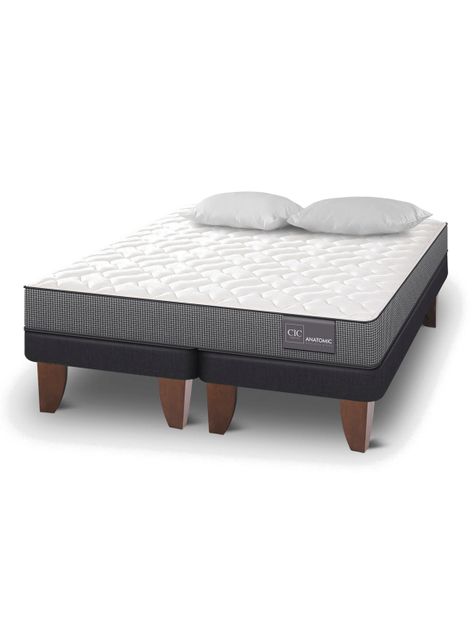 Cama Europea Anatomic King + Almohadas-0