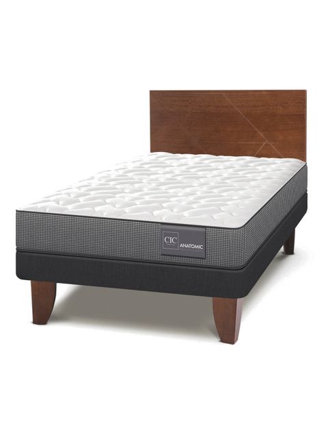 Cama Europea Anatomic 1.5 Plazas Villarrica-0