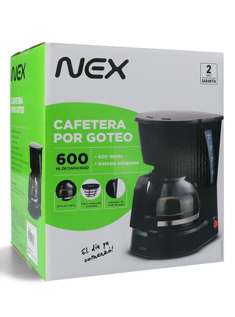 Cafetera por Goteo de 4 Tazas Negra-4