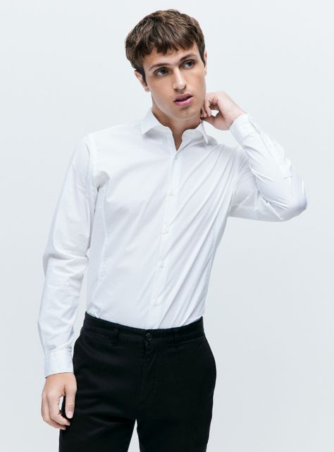 Camisa Manga Larga  Performance con Spandex-0
