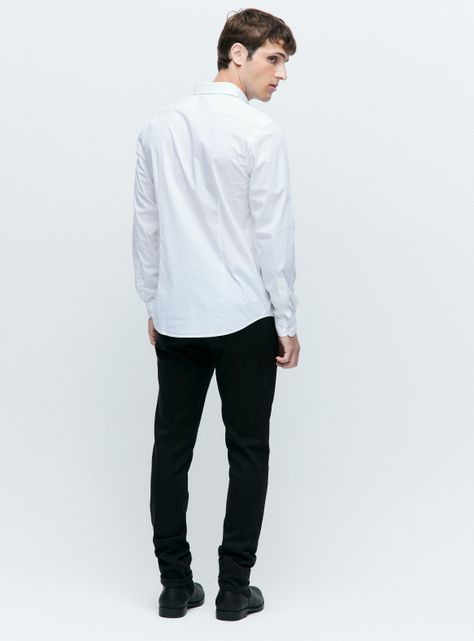 Camisa Manga Larga  Performance con Spandex-5