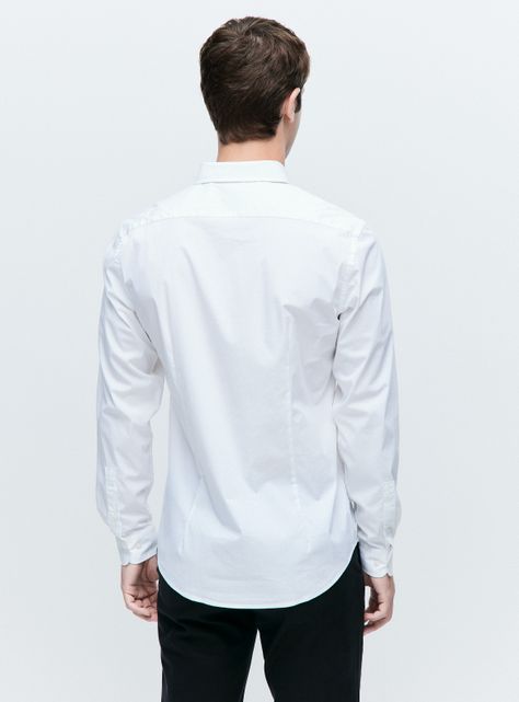 Camisa Manga Larga  Performance con Spandex-1