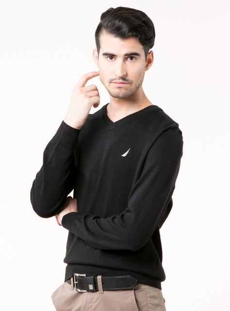 Sweater Nautica Cuello V Básico Nautica-0