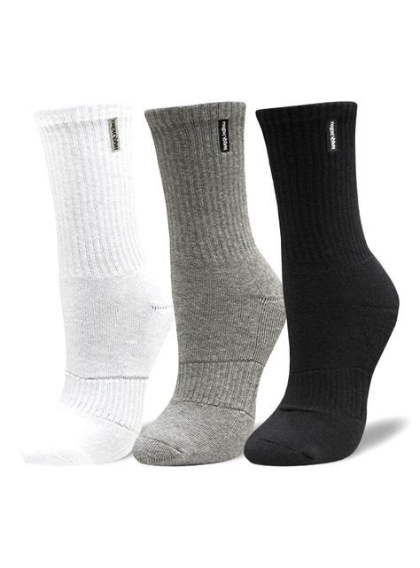 Tripack Calcetín Medio Las Tres Puntas Unisex-0