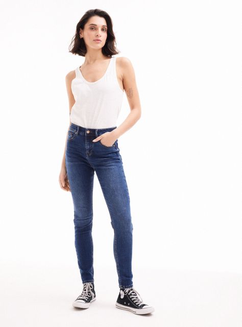 Jeans Tiro Alto Básicos-10