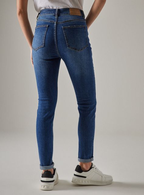 Jeans Tiro Alto Básicos-1