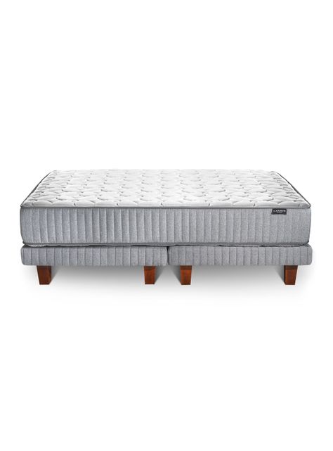 Cama Europea Hybrid Visco 2 Plazas Base Dividida-2