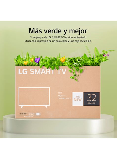 LED Smart TV 32'' HD TV 32LQ600B 2023-9
