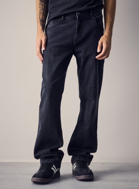 Jeans Focalizado Sin Rotura-0