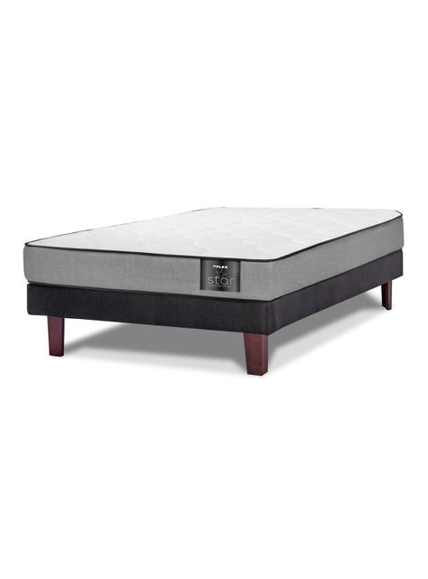 Cama Europea Star 1.5 Plazas x 200 cm-0