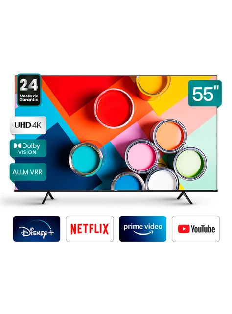 LED Smart TV 55" UHD 4K 55A6H-0