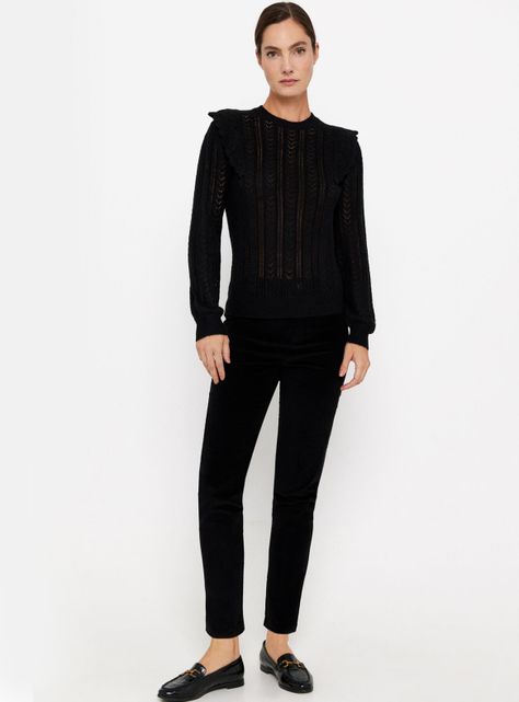 Sweater Calados Volante-3