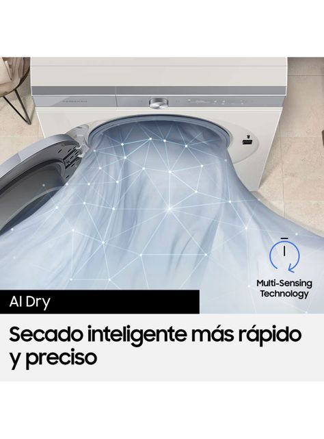 Secadora Carga Frontal 17 Kg DV17B9750CV/ZS Bespoke Secado Inteligente-6