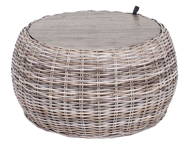 Mesa Madera Ratán-1