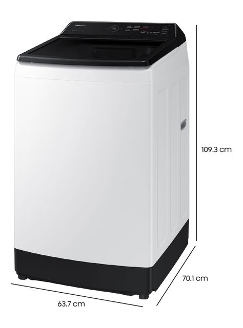 Lavadora Carga Superior 19 Kg con Eco Bubble WA19CG6441BWZS-1