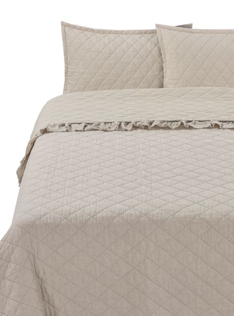 Quilt Rhombus Lino Super King-0