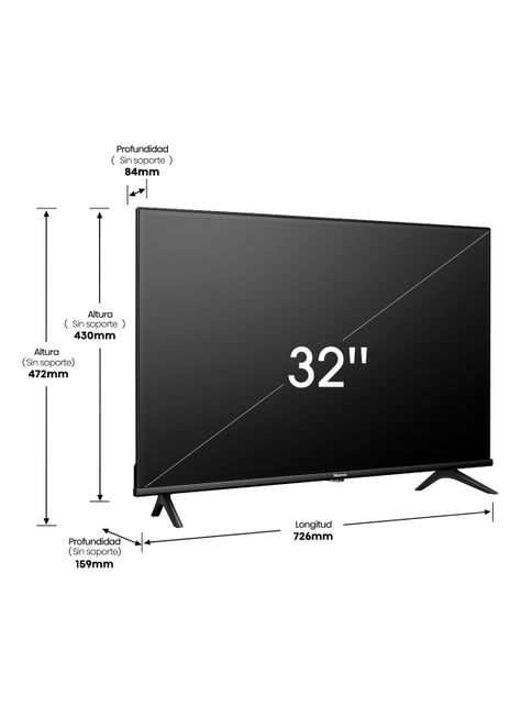 LED Smart TV 32" HD 32A4K-1