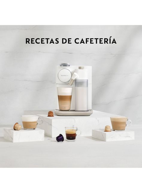 Cafetera de Cápsulas Gran Lattissima Blanca-7