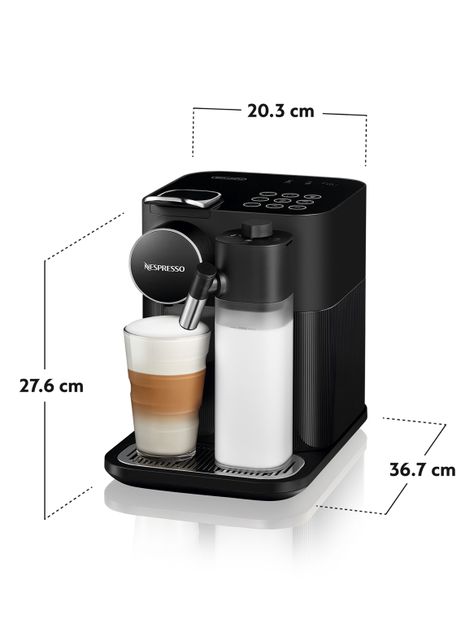 Cafetera de Cápsulas Gran Lattissima Negra -1