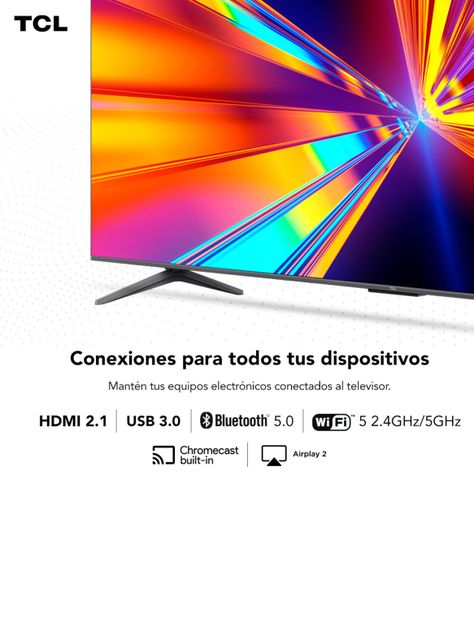 QLED Smart TV 98" 4K UHD 98C655 Google TV-8