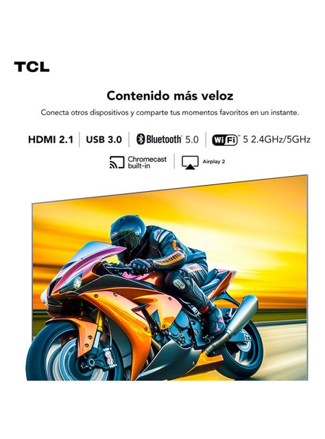 QLED Mini LED Smart TV 75" 4K 75C755 Google TV-10