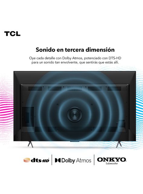 QLED Smart TV 85" 4K UHD 85C655 Google TV-3