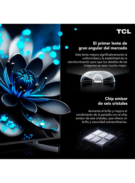 Mini LED Smart TV 75" 4K 75C855 Google TV-4