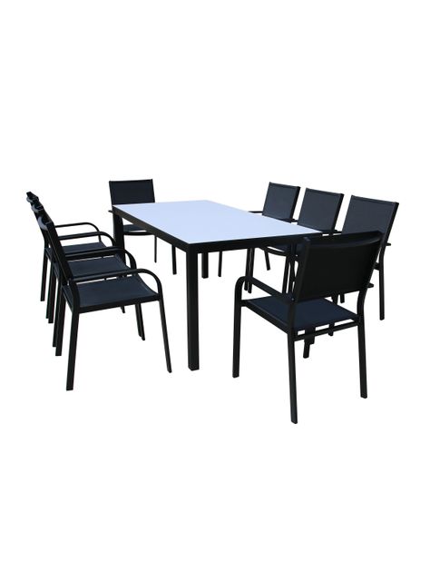 Juego Comedor Terraza + 8 Sillas Freshwater-3