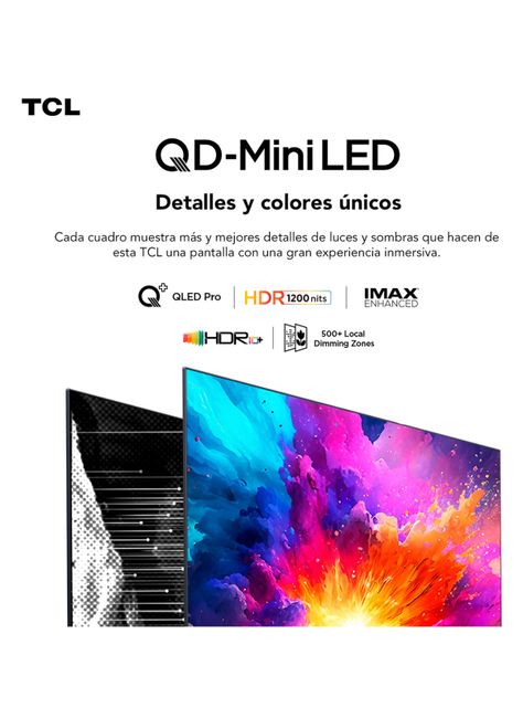 QLED Mini LED Smart TV 55" 4K 55C755 Google TV-3