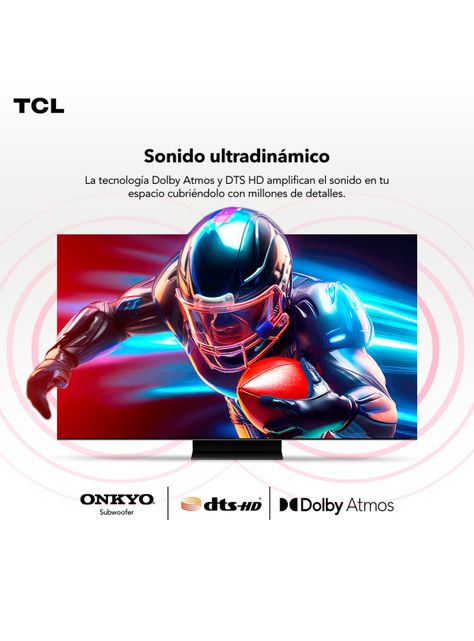 QLED Mini LED Smart TV 55" 4K 55C755 Google TV-6
