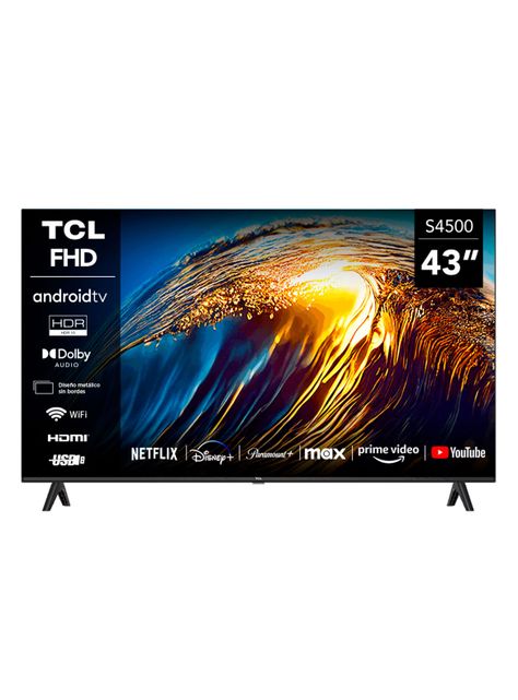 LED Smart TV 43" FHD 43S4500 Android TV-0