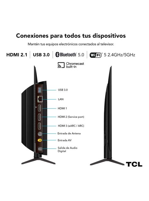 LED Smart TV 43" UHD 4K 43P755 Google TV-1