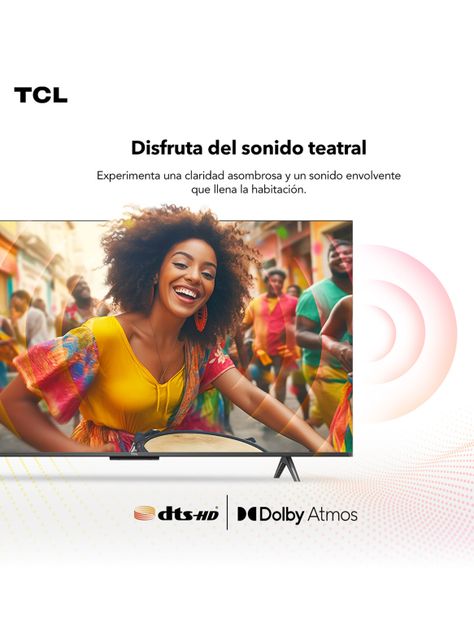 LED Smart TV 43" UHD 4K 43P755 Google TV-5