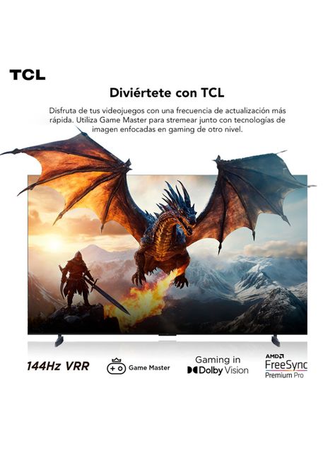 QLED Mini LED Smart TV 65" 4K 65C855 Android TV-7