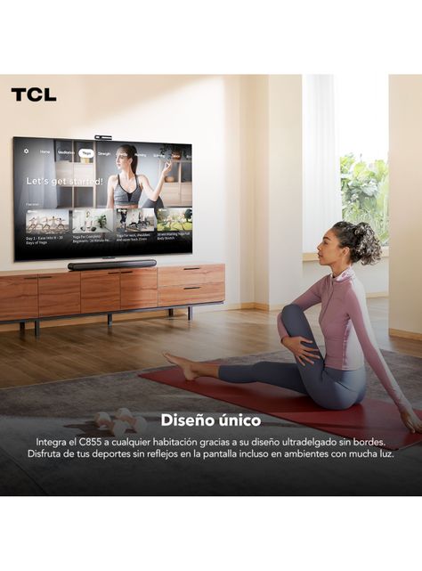 QLED Mini LED Smart TV 65" 4K 65C855 Android TV-9