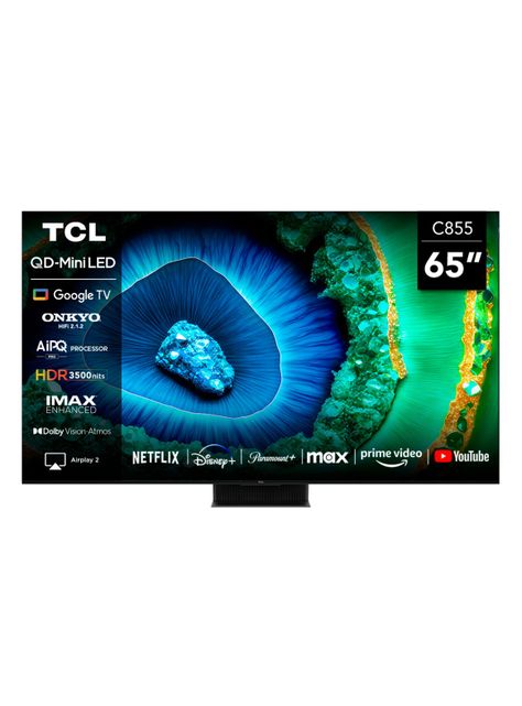 QLED Mini LED Smart TV 65" 4K 65C855 Android TV-0
