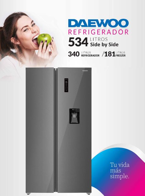 Refrigerador Side by Side No Frost 537 Litros DRDSC545NFINDCL-3