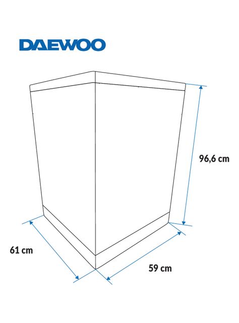 Lavadora Carga Superior 13 Kg DOWTS12S24CL-1