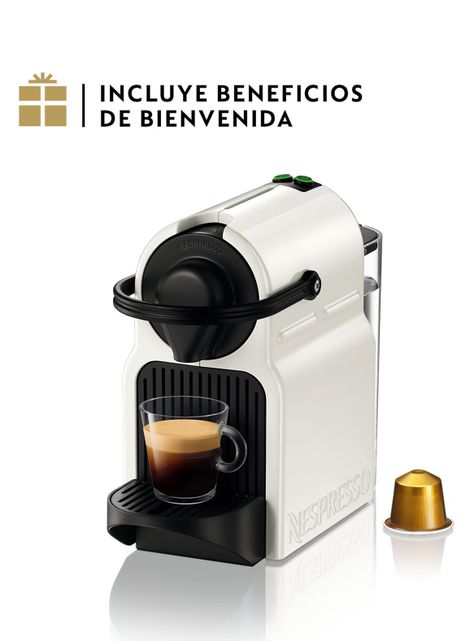 Cafetera de Cápsulas Inissia Blanca-0
