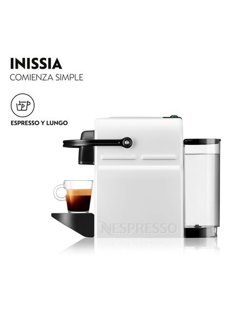 Cafetera de Cápsulas Inissia Blanca-4