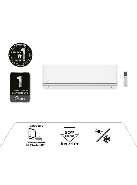 Aire Acondicionado Split Muro 12000 BTU Xtra 12K-3