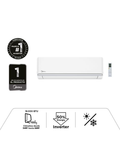 Aire Acondicionado Split Muro 18000 BTU Xtra 18K-3