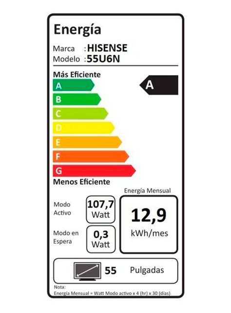 Mini LED Smart TV 55" 4K UHD 55U6N-10