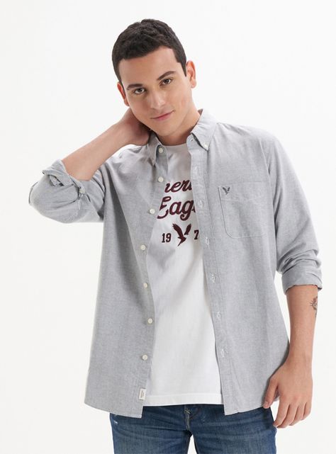 Camisa Solid Oxford 2099-0