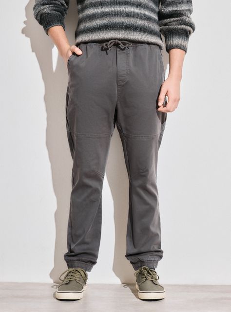 Pantalón Jogger con Puños-0