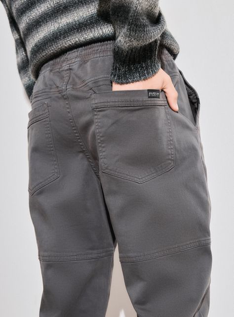 Pantalón Jogger con Puños-3
