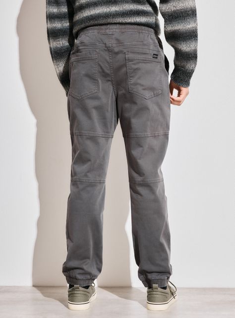 Pantalón Jogger con Puños-1