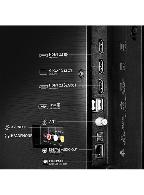 QLED Smart TV 43" 4K UHD Q6N Google TV-6