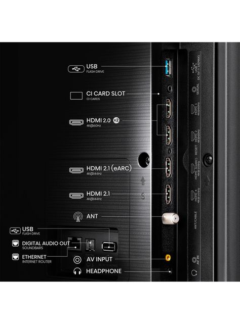 QLED Gamer Smart TV 65" 4K UHD Q7N Google TV-6